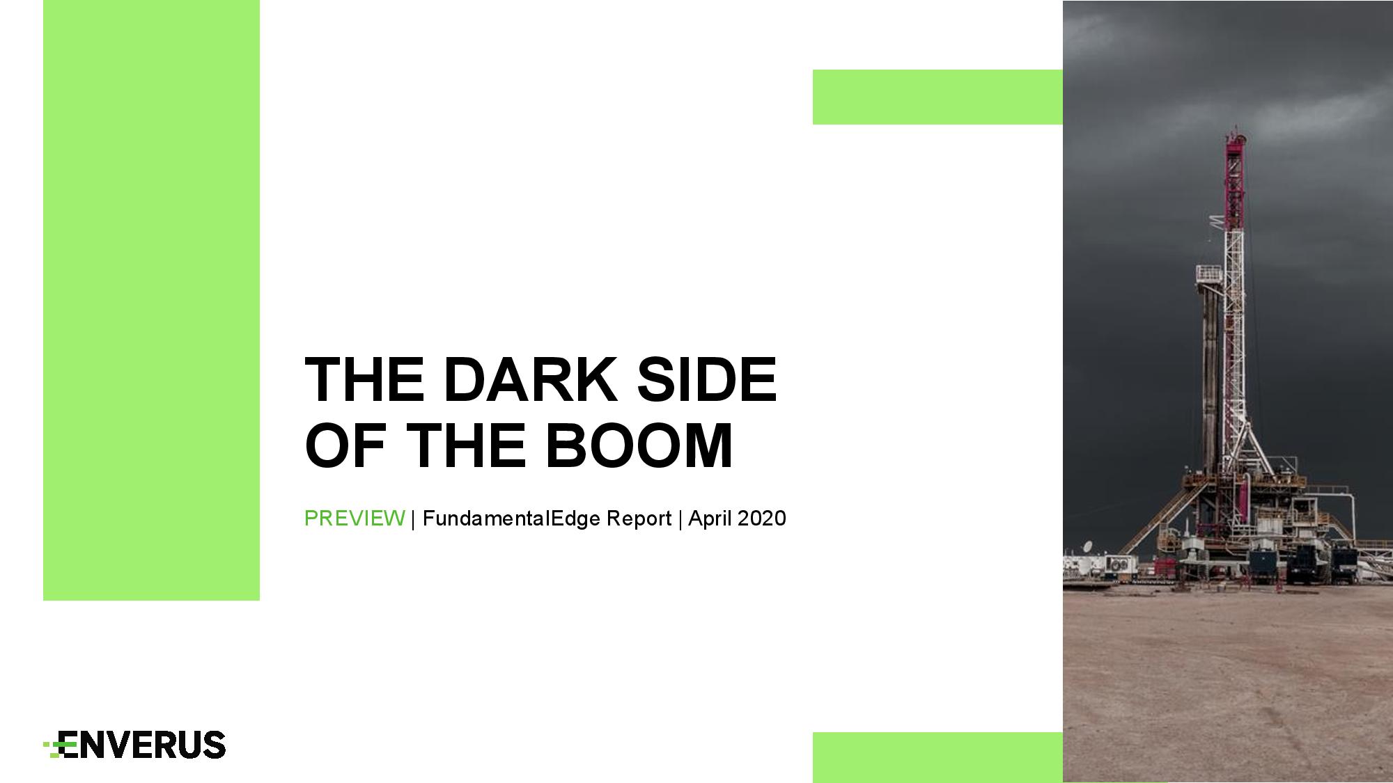 The Dark Side of the Boom | FundamentalEdge Report