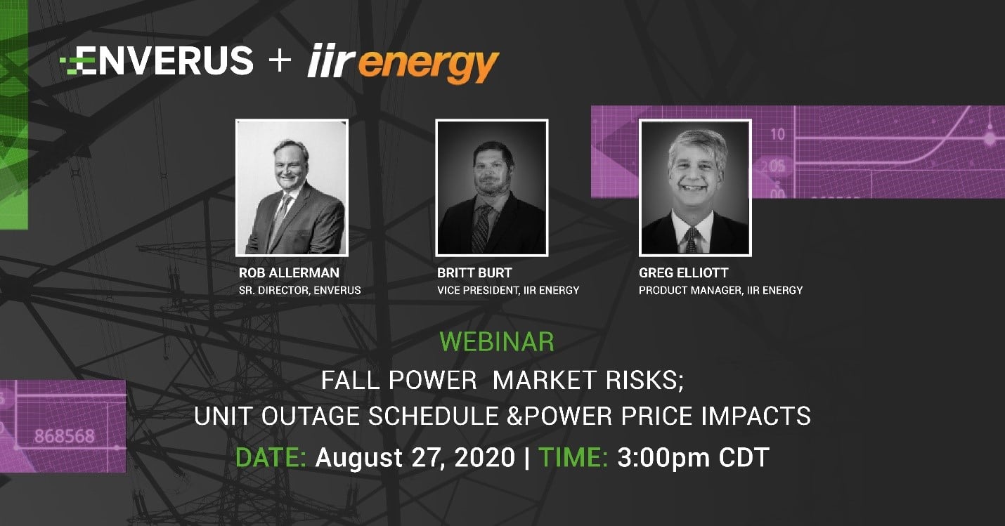 Enverus and iir energy webinar graphic