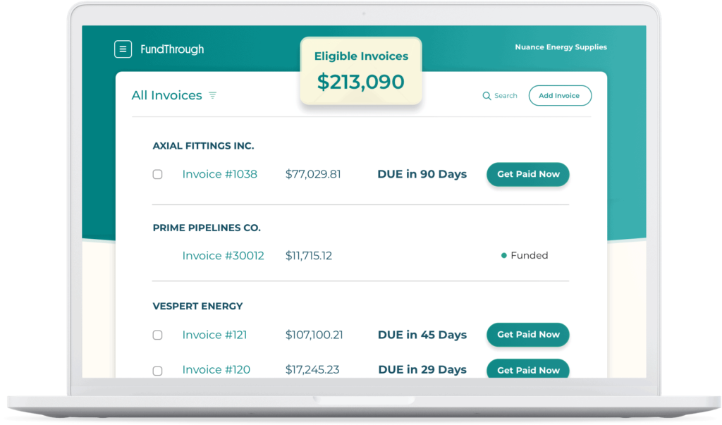 Invoice Funding Service Oilfield Services AR Financing Enverus