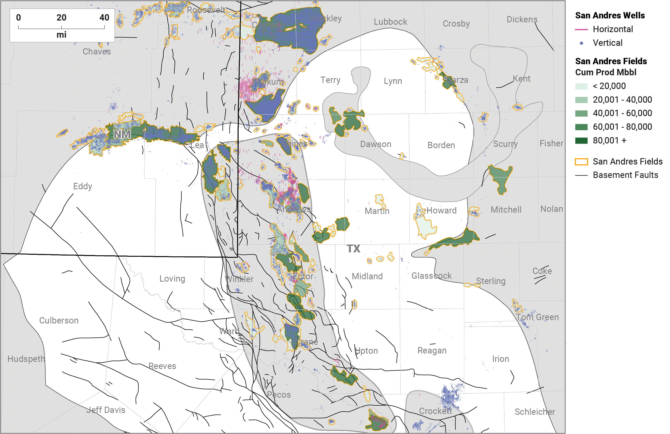Permian Basin Geology Maps