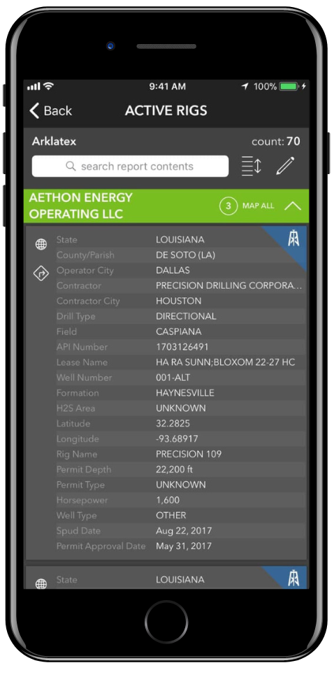 Drillinginfo and RigData | Enverus