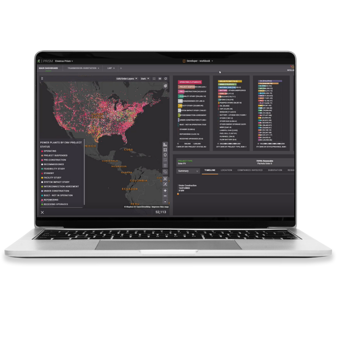 Power and Renewables Energy Data Renewable Energy Software Enverus