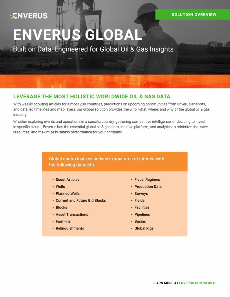 Enverus Global Solutions Overview ENVERUS Thank you Enverus