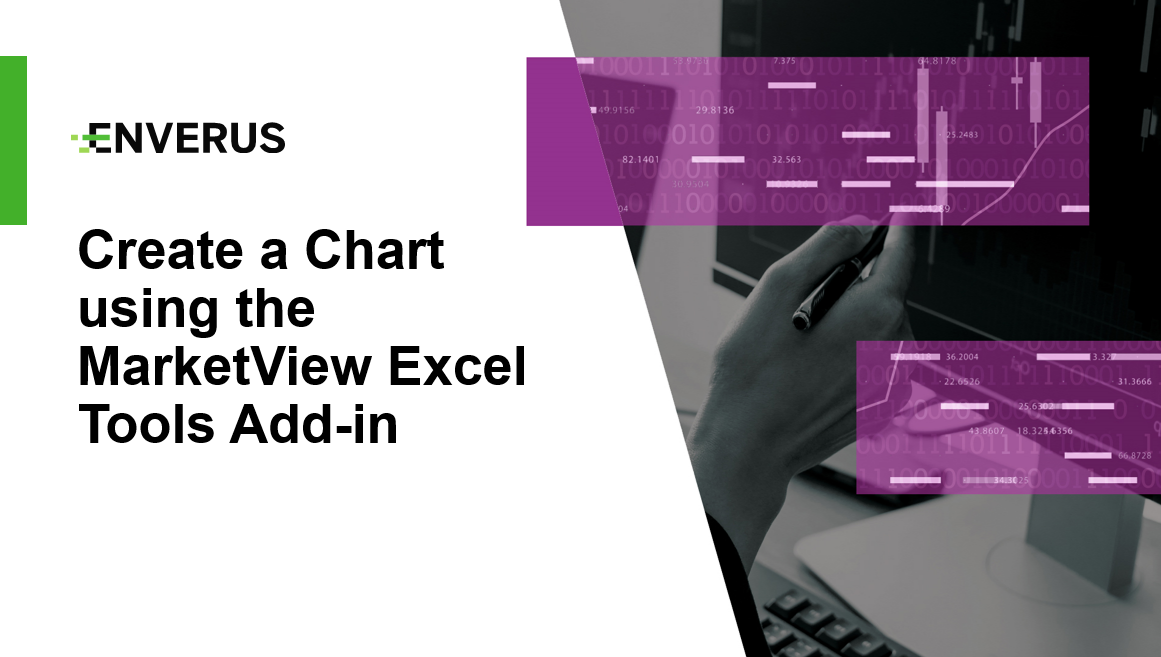 Create a Chart using the MarketView ExcelTools Add in