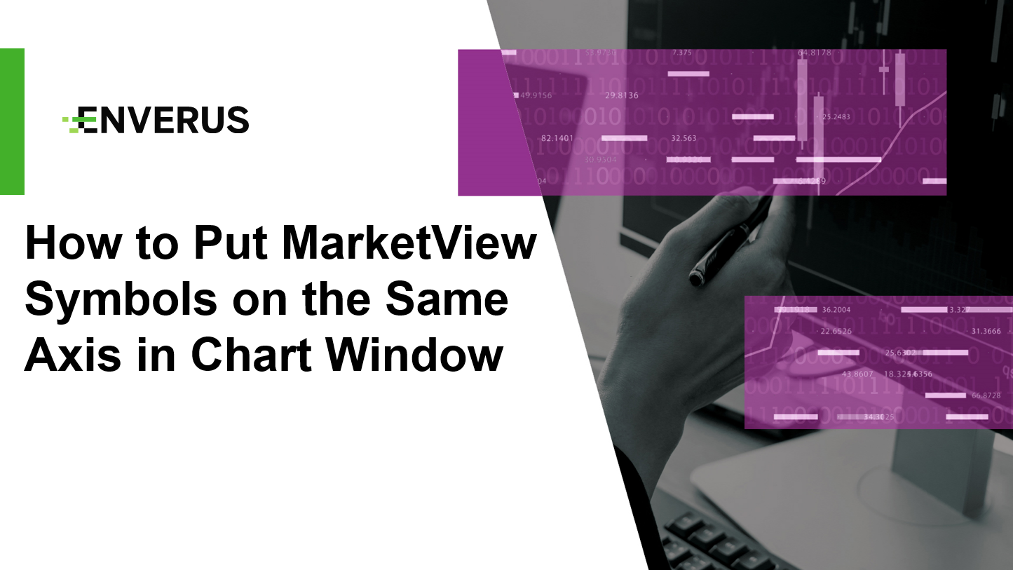 How to put MarketView symbols on the same axis in a chart window