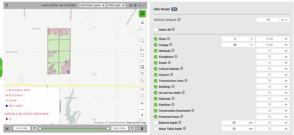 buildable-area-cba-model