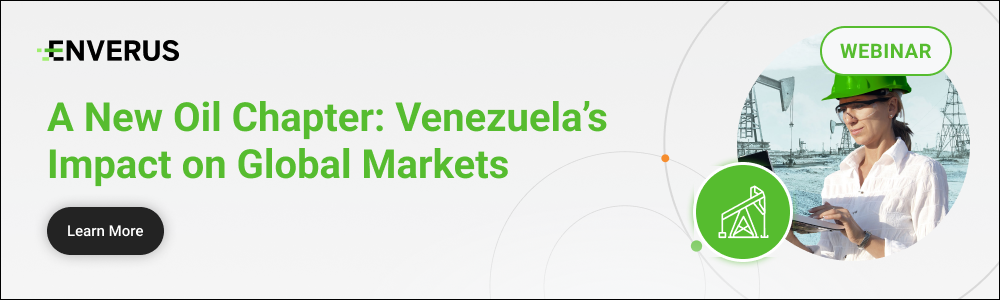 Promotional banner reads 'A New Oil Chapter: Venezuela's Impact on Global Markets'