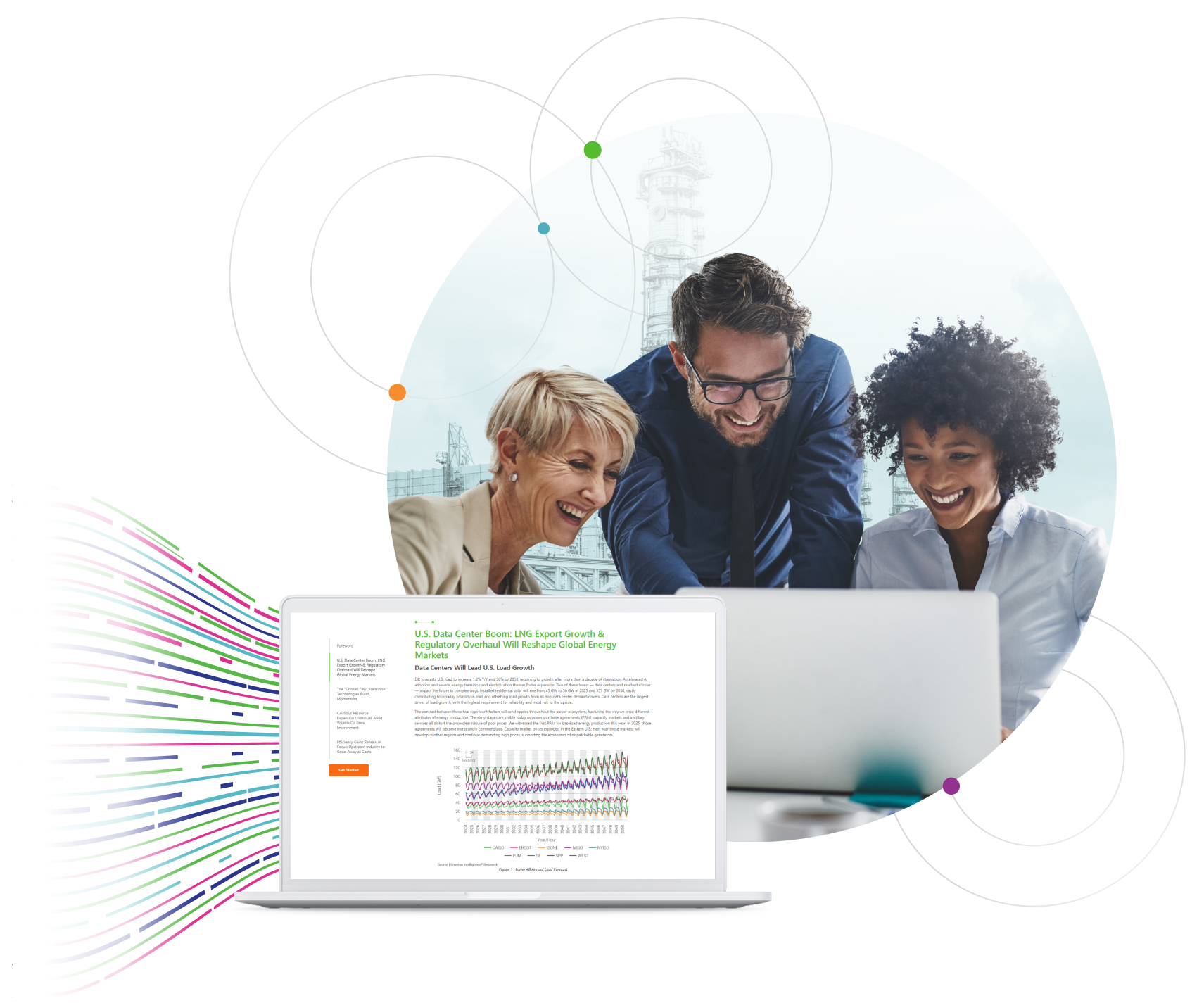Promotional graphic for Enverus Energy in Focus annual report